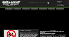 Desktop Screenshot of mirekmotors.hu